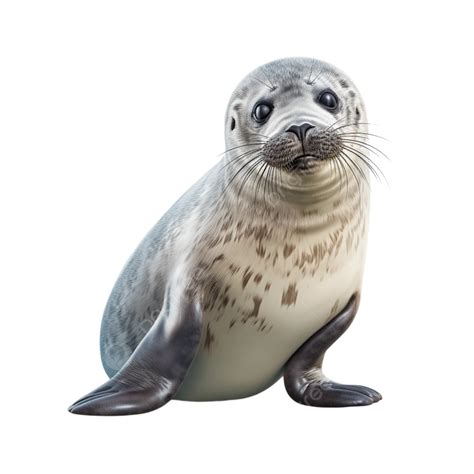 Foca Arpa Png Cuerpo Completo Animal Invierno Png Imagen Para