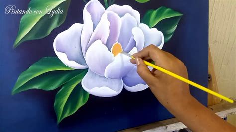 Flores Cuadros Faciles De Pintar Para Principiantes Como Pintar