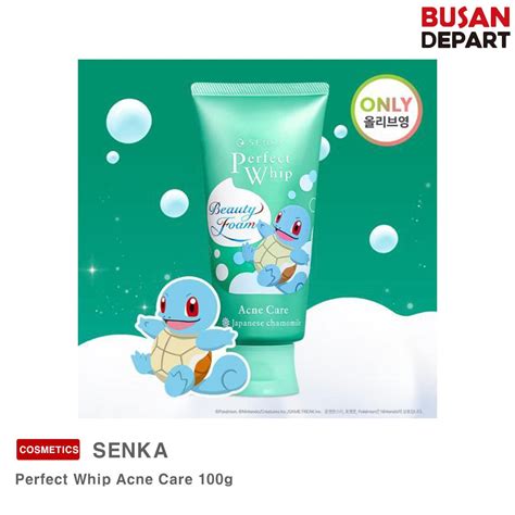 Senka Perfect Whip Acne Care G Pokemon Squirtle