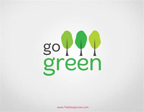 Free Vector Go Green Logo