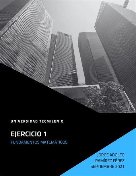 Ejercicio Fm Jorge Adolfo Ramirez Ferez Fundamentos Matem Ticos