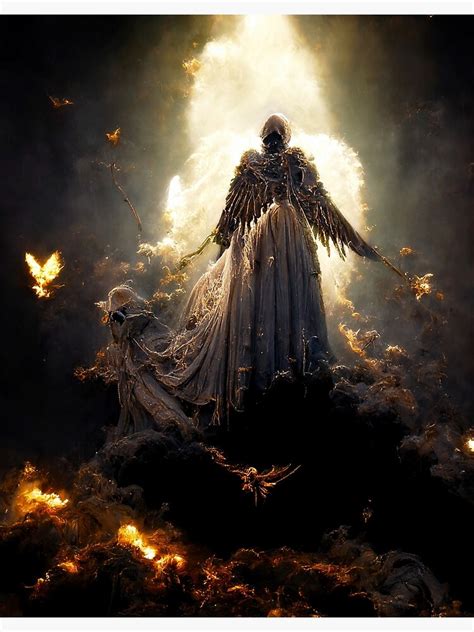 "Angel and Demon - Divine Intervention - Digital Painting - AI Artwork ...