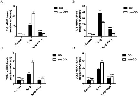 The Mrna Levels Of Inflammation Related Cytokines Il 6 Il 8 Tnf α Download Scientific