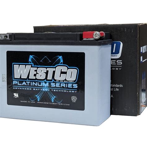 ウエストコ WESTCO バッテリー バイク用 プラチナム Platinum 12V 20Ah ハーレー HARLEY ウェストコ