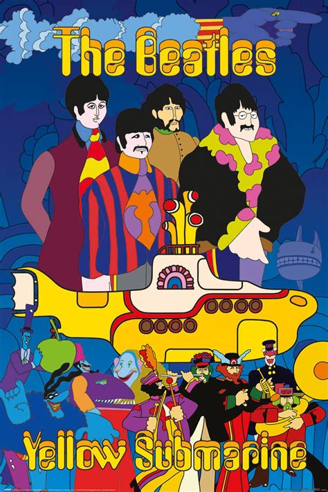 The Beatles Yellow Submarine Plakat Galeria Plakatu