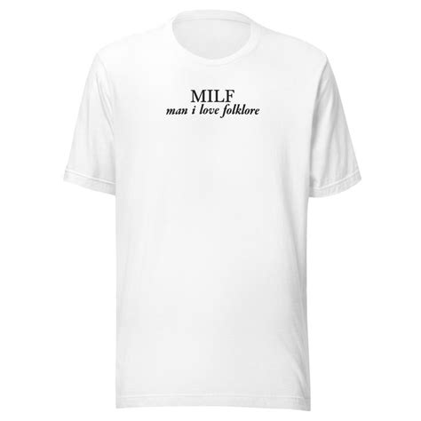 MILF Man I Love Folklore Unisex T Shirt Jasaust Store