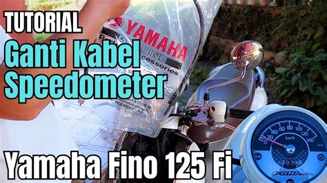 Cara Ganti Kabel Speedometer Yamaha Mio Fino 125 Premium Fino 2018