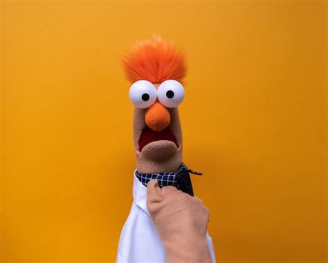 Beaker Muppet Costume