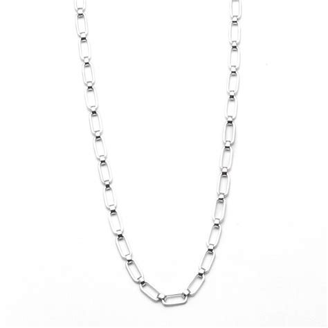 Platinum 950 Chain Necklace For Men Women Pure Solid Authentic 20