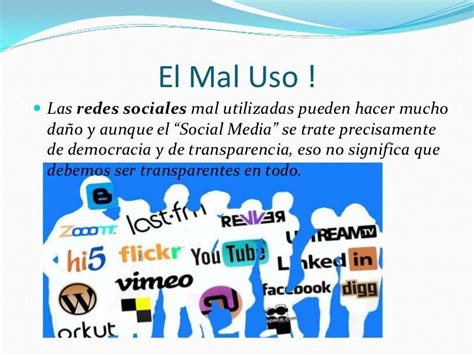 El Mal Uso De Las Redes Sociales 1