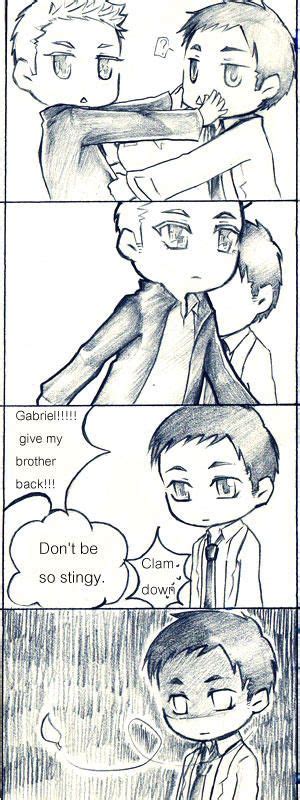 Just Fun P4 By Ilsama Supernatural Comic Supernatural Destiel Supernatural Fandom