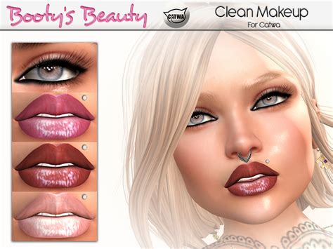 Second Life Marketplace Bootys Beauty Catwa Makeup ~ Clean