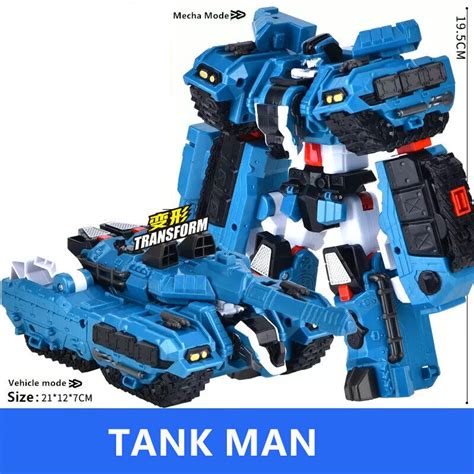 Tobot V Galaxy Detectives Mini Transform Figure Commander Tank Beast