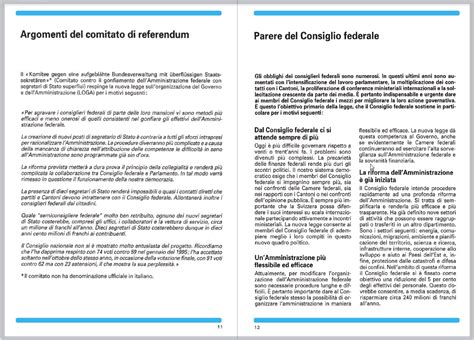 Opuscolo Informativo Delle Votazioni