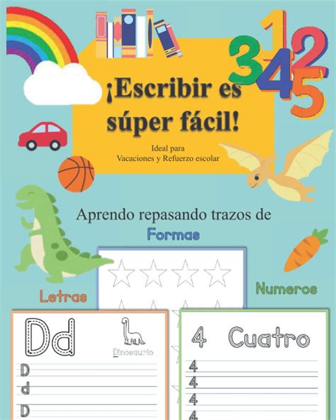 Buy Escribir Es S Per F Cil Aprender A Escribir Letras Y N Meros Para