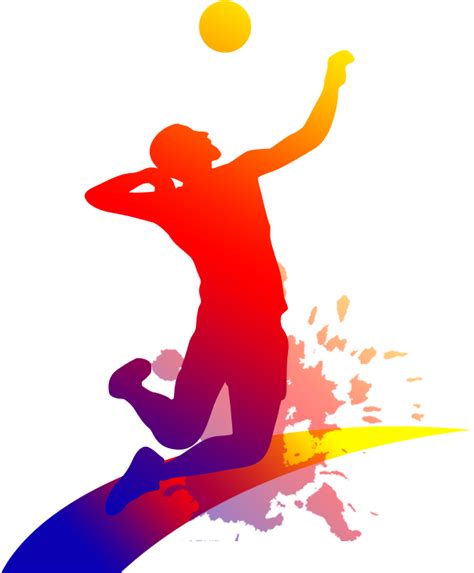 Download Volleyball Clip Art Volleyball Art Hd Transparent Png