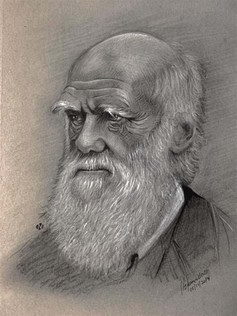 Charles Darwin Rdrawing