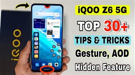 Iqoo Z6 5G Tips Tricks Iqoo Z6 Hidden Features AOD Iqoo Z6 5g