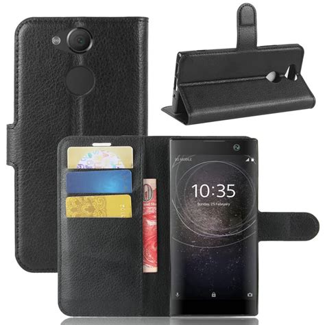 Flip Leather Case Cover For Sony Xperia Xa2 H3113 5 2 For Sony Xperia