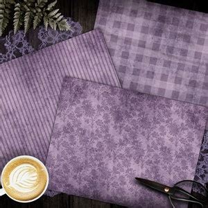 Junk Journal Purple Folio Folding Folio Trifold Ephemera Amethyst