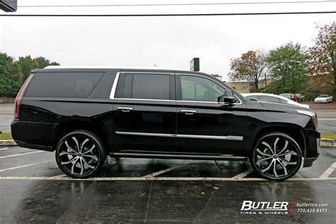 Cadillac Escalade With 24in Lexani Lust Wheels Exclusively From Butler