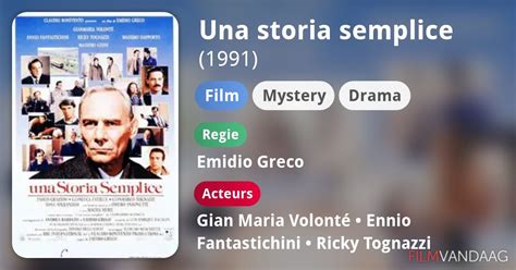 Una Storia Semplice Film Filmvandaag Nl