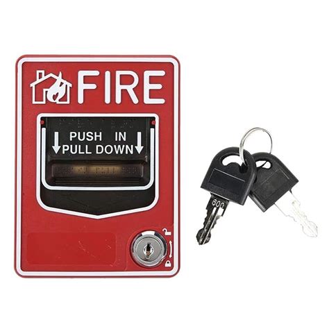 Buy Outopu Vdc Wired Fire Alarm Conventional Manual Call Point Fire