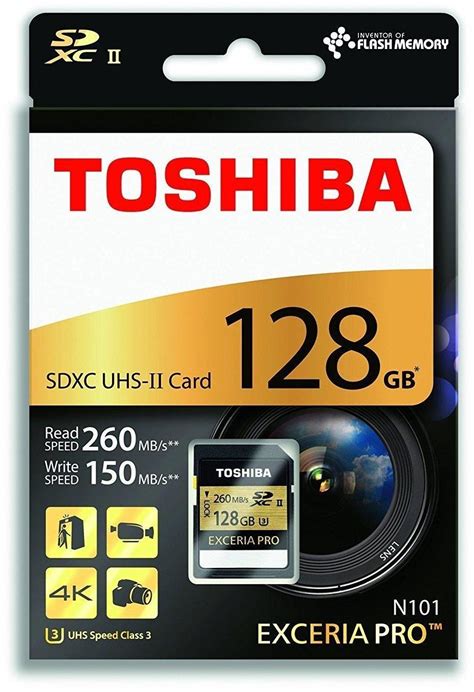 Toshiba Sdhc Exceria Pro N Gb Uhs Ii U Test Note