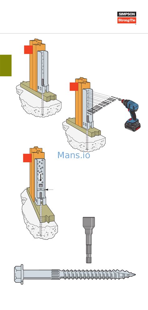 Simpson Strong Tie PAB5 18 Installation Guide Online 26 112 693716