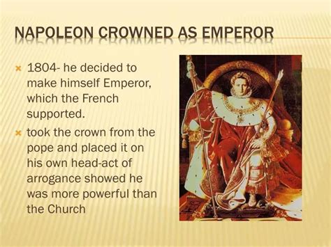 PPT Napoleon Crowned As Emperor PowerPoint Presentation Free