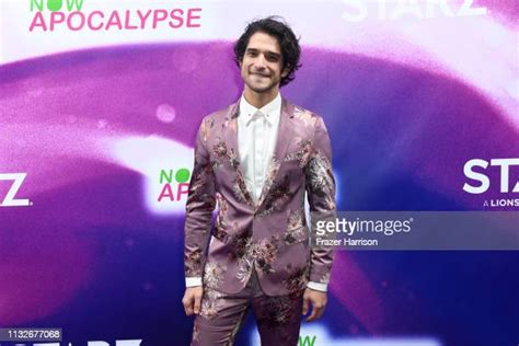 Now Apocalypse Los Angeles Premiere Tyler Posey Photos And Premium High