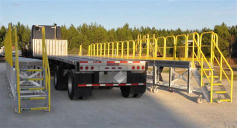 Flatbed Truck Fall Protection Saferack