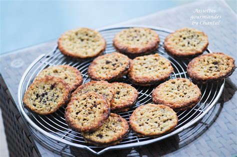 Biscuits suédois aux flocons d avoine et chocolat Assiettes Gourmandes