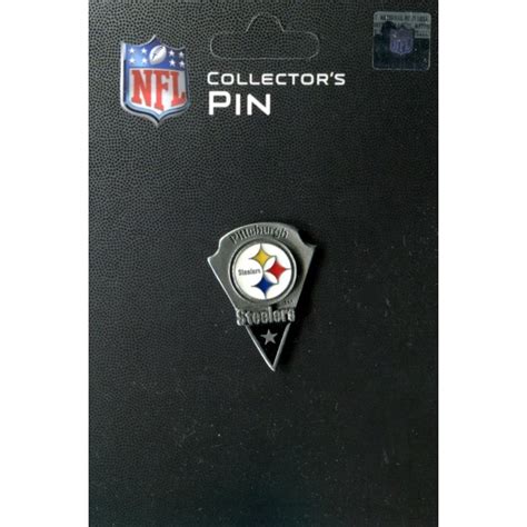 Pittsburgh Steelers Nfl Pennant Collectors Pin Steel City Collectibles