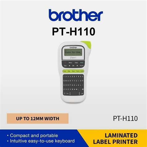 Brother PT H110 Label Printer P Touch PT H110 Portable Home Use Label