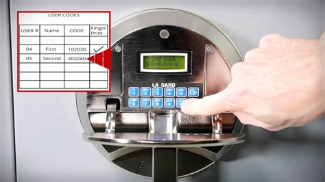 Biometric Lock Demonstration Of And Changing Entry Method Youtube