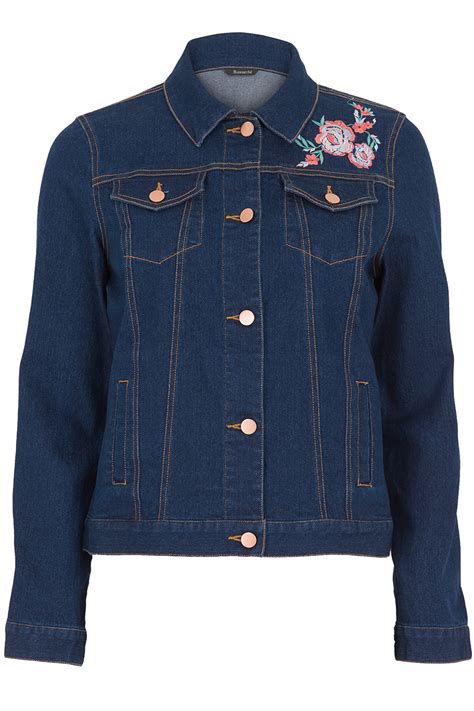 Embroidered Denim Jacket