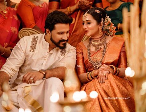 Actress Bhama And Aruns Wedding Photos South India Fashion