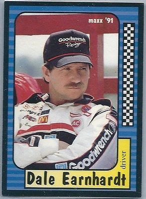 Maxx Dale Earnhardt Card Car Nascar Dale Earnhardt