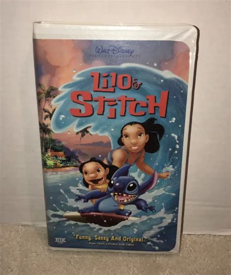 Lilo And Stitch Walt Disney Vhs Tape Vintage Video Movie G Eur