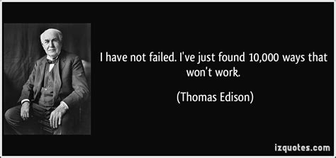 Thomas Edison Quotes Failure. QuotesGram