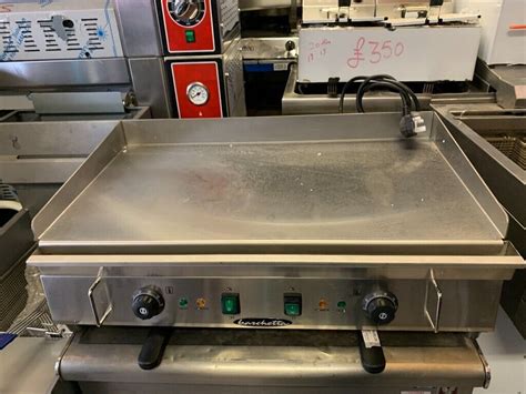 New Electric Flat Grill Catering Commercial Kitchen Fast Food