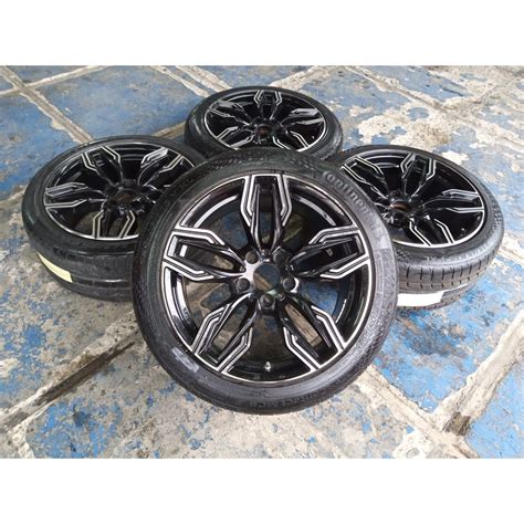 Jual Velg Seken Bekas Murah Bmw Ring X Pcd X Seken Plus Ban