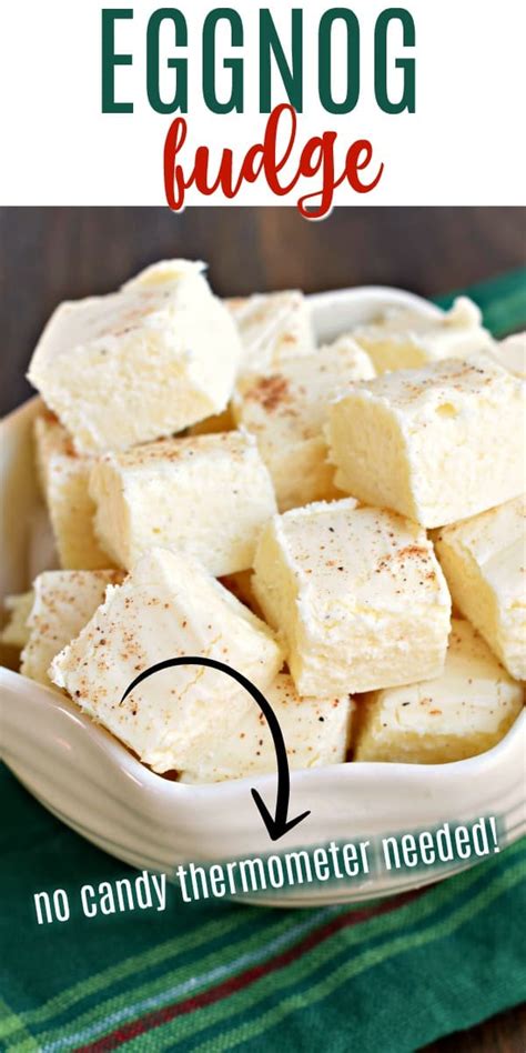 Eggnog Fudge Recipe Shugary Sweets