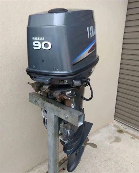 2013 Yamaha 90 HP 2 Stroke 20 Shaft Outboard Motor Alpha Marine Supply