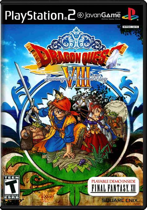 خرید بازی Dragon Quest VIII Journey of the Cursed King برای PS2