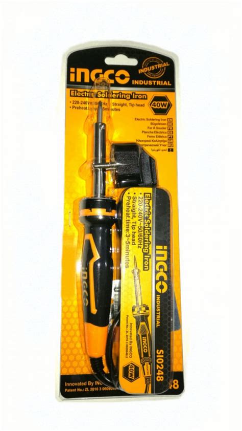 InGCO Electric Soldering Iron 40 Watt With Holder Tejarra