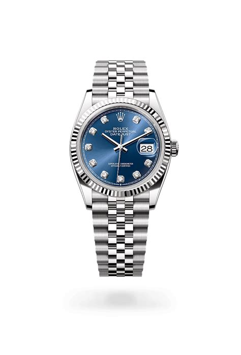 Montres Rolex Datejust 36 En Rolesor Gris Combinaison Dacier