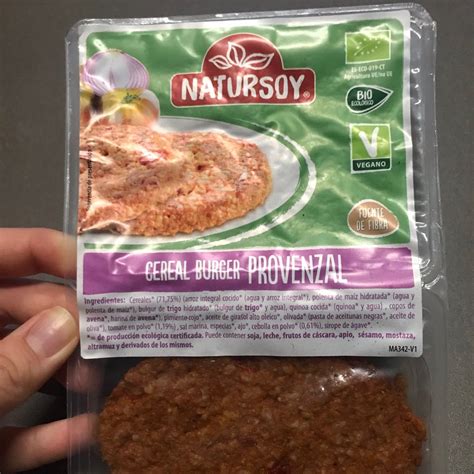 Natursoy Cereal Burger Provenzal Reviews Abillion