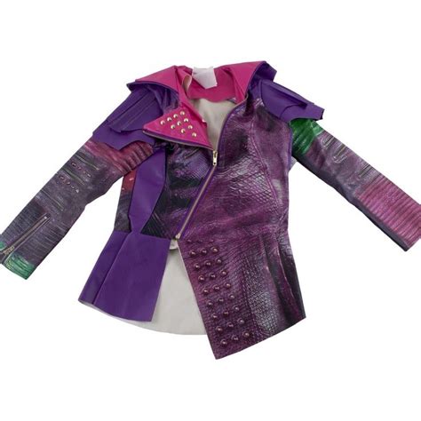 Disney Descendants Mal Jacket For Halloween Costume Girls Child Size Xl